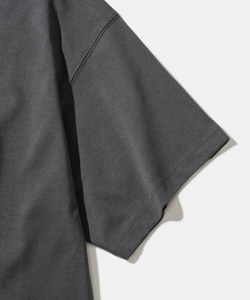 DIAMOND LAYLA [Machine Wash] Kkaho Haenyeo Short Sleeve T-Shirt T104 Charcoal