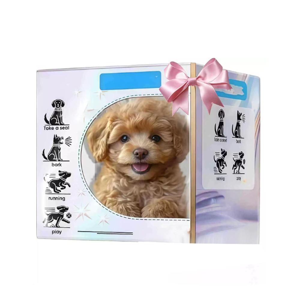 Laufender simulierter Welpe Plüsch Laufendes Hundespielzeug Niedlich Mein Realistischer Roboterwelpe für Kinder