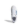 Adidas Originals Superstar Leather Comfortable Casual Durable Low-Top Sneakers Unisex Sneakers White Blue GW5784