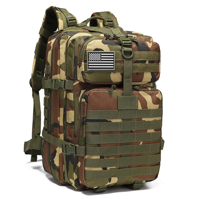Outdoor Tactical Backpack Hiking Mountaineering Camping Large Capacity MOLLE Expands New P Backpack