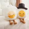 Bride and groom egg press doll wedding dress boiled egg doll certificate photo decoration ornament