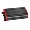 Car Audio Amplifier, 4-Channel Bridgeable Car Amplifier, Multichannel Class D Stereo Amp, Max. 4 x 272W at 4 Ohms / 4 x 400W at 2 Ohms, High Output,