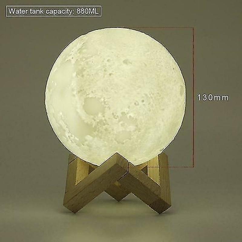 Night Lamps Ambient Moon Lighting Humidifier - Aromatherapy Diffuser