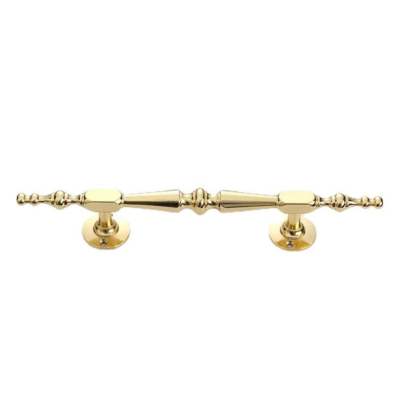 

2 pc Zinc alloy solid furniture, concealed iron aluminum, invisible cabinets, drawers, wardrobes, door handles, handles 144mm