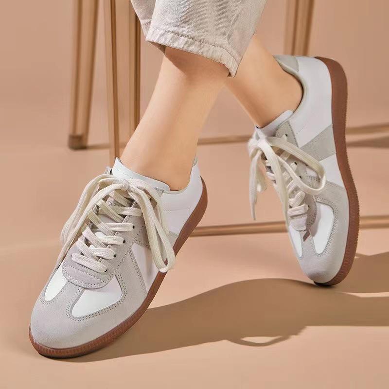 Forest Gump Low-top Lace-up German Training Shoes for Students - Lightweight Casual Board Shoes for Spring and Autumn