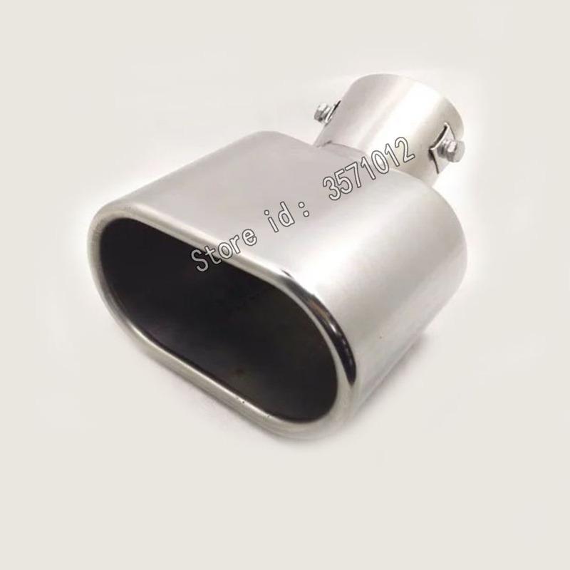 For Benz Smart Fortwo 2015 2016 2017 2018 Cover Muffler Exterior Back End Pipe Dedicate Exhaust Tip Tail Outlet Ornament