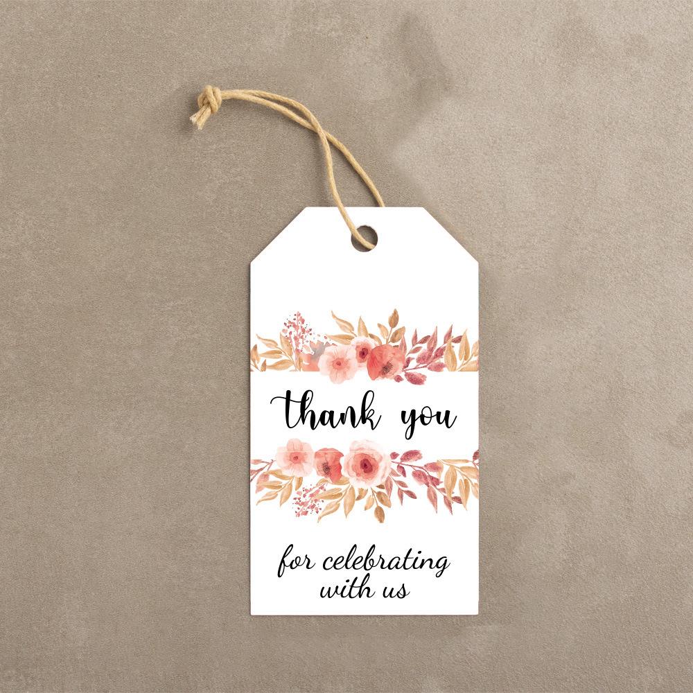 

Индивидуальная подарочная карта «Спасибо за рождественский новогодний подарок» X005 A24-50pcs-4x7cm