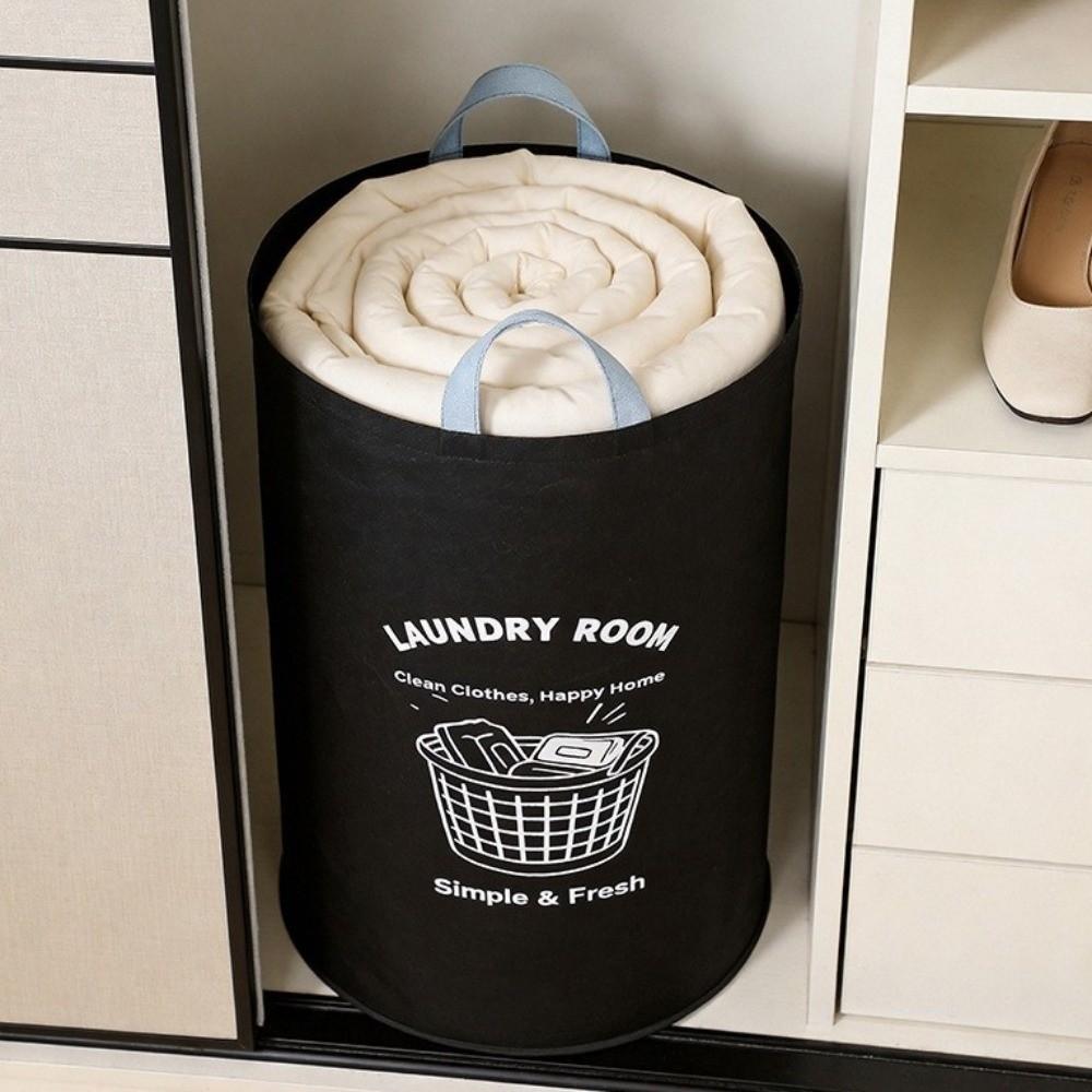 Large Capacity Bottle Recycling Bag Folding Dirty Clothes Basket Fabric Storage Bin Toy Storage