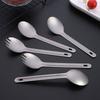 Long Handle Outdoor Camping Fork Portable Cutlery Fork Chopsticks New EDC Tool  Outdoor Tool