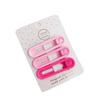 Colorful Hollow Square Hair Clips for Children - Stylish Metal Hairpins for Babies