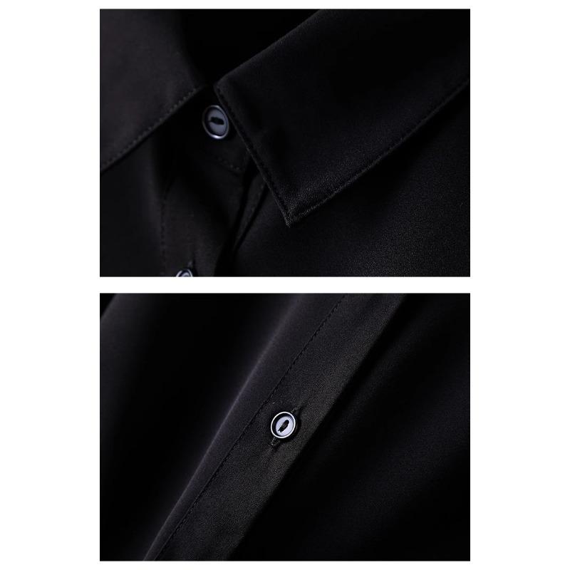 Sleeveless Summer Women Shirt Fashion Casual Loose Top Base Vest Elegant Lapel Office Streetwear Slim Fit Solid Color Blouse Basic Clothing