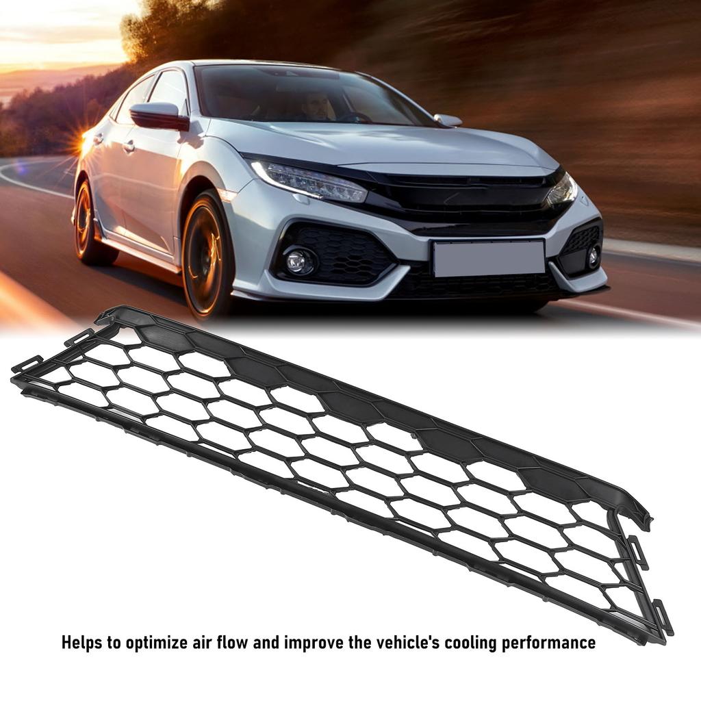 71107 TGG A50 Front Bumper Lower Grill Long Lasting Enhanced Visual Appeal Easy Install ABS Improved Airflow for Hatchback