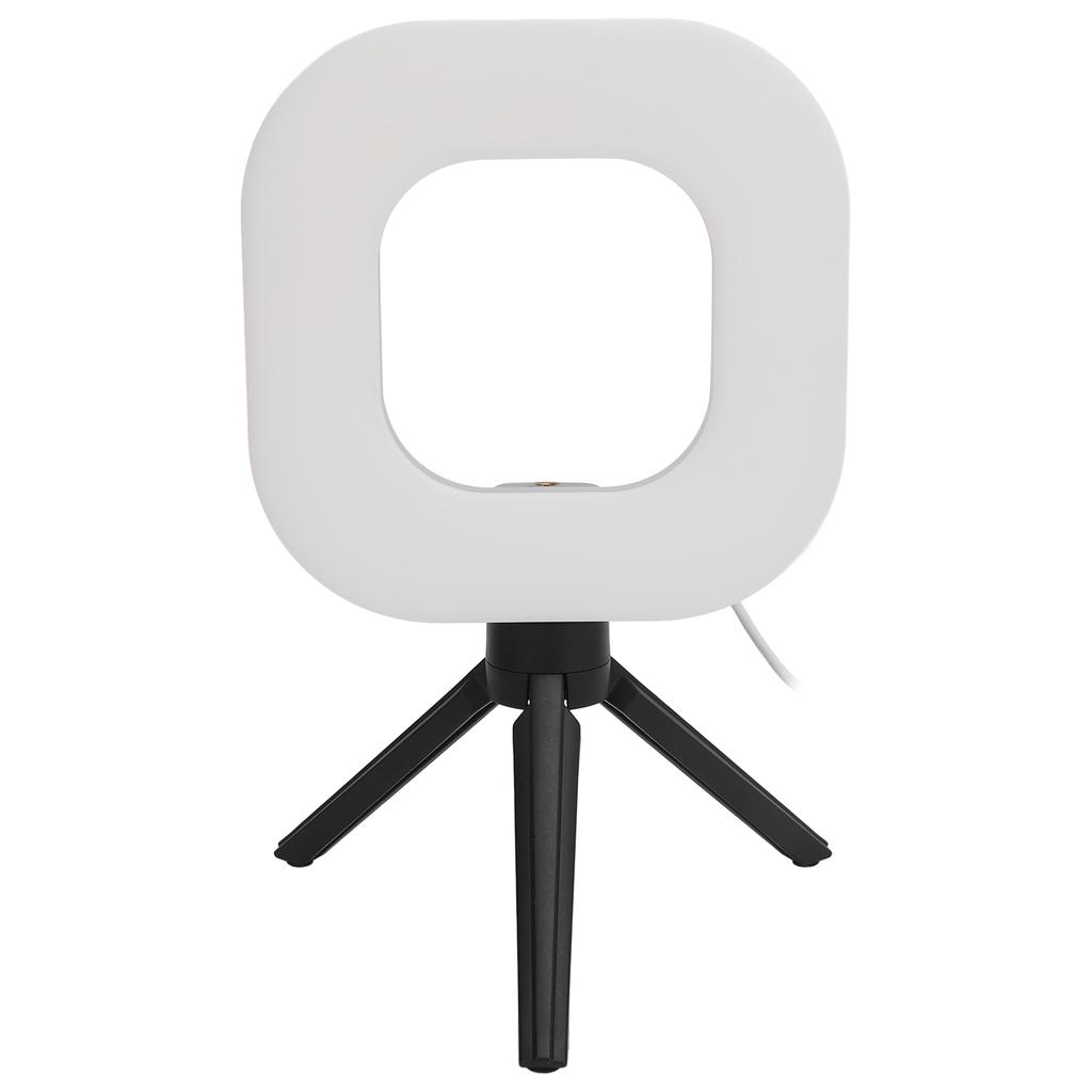 USB Video Light 10 Brightness Level 5 Color 1500lm 72 LEDs Clip On Laptop Lamp with Tripod for Live