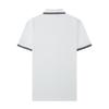 STONE Summer Classic Men's Polo Shirt with Small Logo Embroidery, Business Casual, Loose Fit, Short Sleeve T-Shirt.