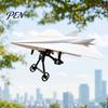 Aircraft Launcher Component Set RC Paper Airplane DIY Kit, Remote Control Plane Electric Module with Gyro Beginner Friendly Stabilizer, Dual