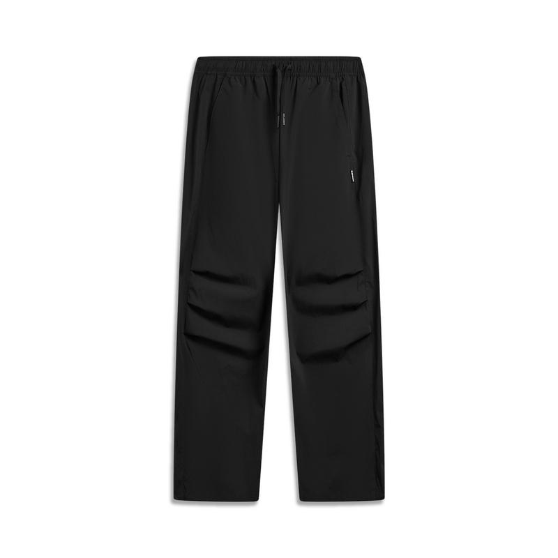 

Li Ning Outdoor CF Quick Dry Cool Multi Pocket Straight Leg Cargo Pants Women pants Black AYKW110-3 XXL