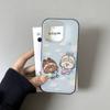 Cartoon Cute C-Cony B-Brown Phone Case For IPhone 17 16 15 14 13 12 11 Pro Max Plus Corrugated Bumper Back Cover Shell