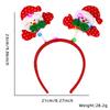 Christmas Festive Cartoon Headbands With Illuminated Reindeer Antlers Perfect For Parties Holiday