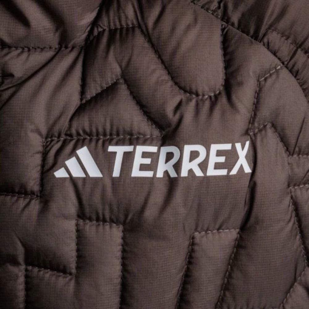 Adidas Women S looSe Fill inSulated Hooded Jacket Terrex Xperior