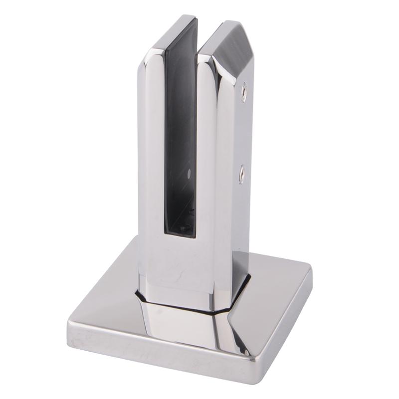 Stainless Steel Modern Casting Pool Glass Fencing Bolt Down Spigot for Balcony and Villa