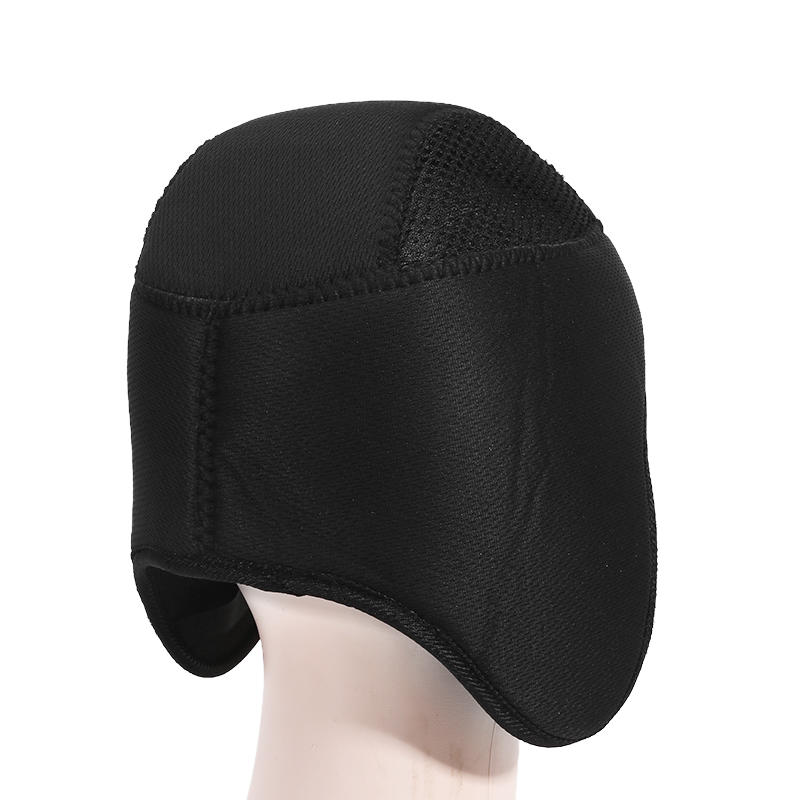 Winter Windproof and Coldproof Electric Motorcycle Helmet Liner Warm Beanie Padded Ear Protection Head Cover Motorbike Helmet Liner Cycling Equipment