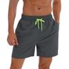 Sommer Herren Strandhosen Herren Vier-Punkt-Shorts Atmungsaktiv Lotusblatt Wasserabweisend Sportliche Freizeit-Hosen