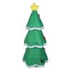 4.9FT Inflatable Xmas Tree LED Lighted 210T Polyester IP44 Water Resistant Blow Up Xmas Tree Yard
