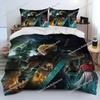 3D Printing Trendy Soft Final Fantasy Series Game Bedding Set Duvet Cover Pillowcase Comforter King/Queen Size Boys Adult Bed