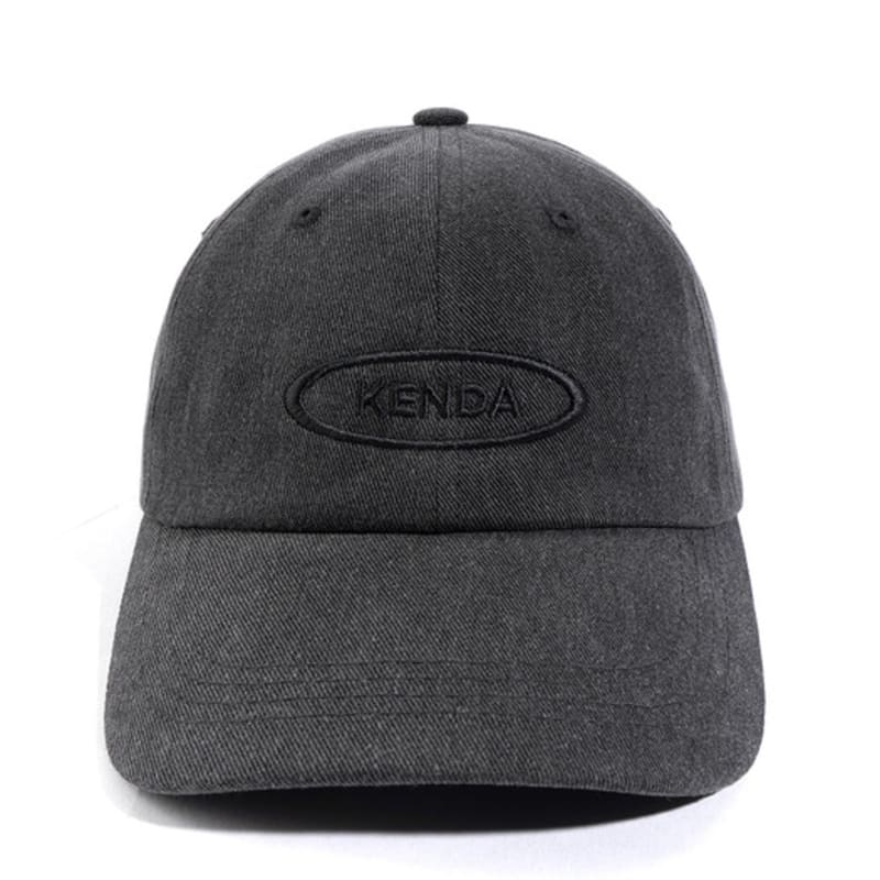 

KENDA OVAL LOGO PIGMENT BALL cap - black / PGBC01-14S black_FREE