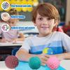 Silicone Magnetic Ball Fidget Toy Stress Relief Sensory Toy with Textures Quiet Office Desk Toy for Women Men Teens