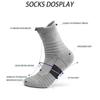 3 Pairs Anti-slip Football Socks Men Women Cotton Sock Short Long Tube Soccer Basketball Sport Socks Breathable Deodorous Socks 39-45