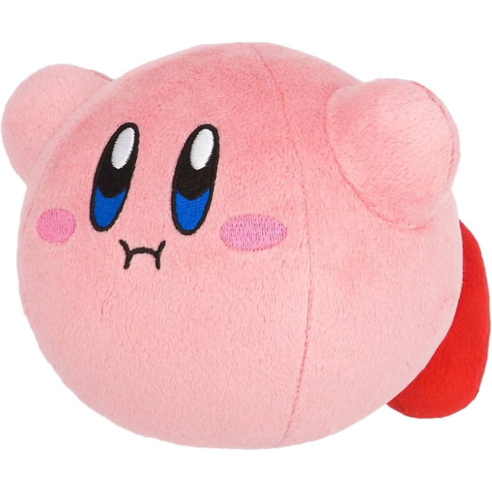 Sanei Boeki Kirby All Star Collection Hovering Plush Toy Small 14cm x 13cm x 11cm