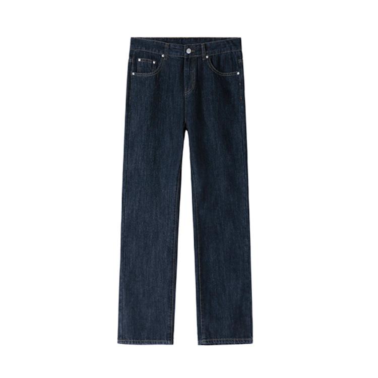 Jeans Men's Summer Loose Trend Casual Wide Leg Pants Retro Versatile Straight Pants