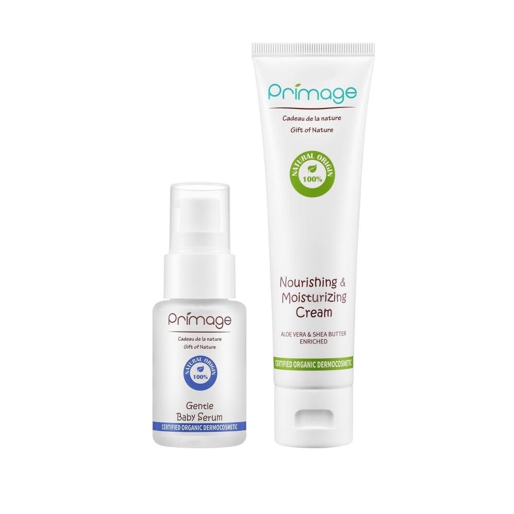 Primage Skin Soothing And Protection Kit  Serum  Cream 