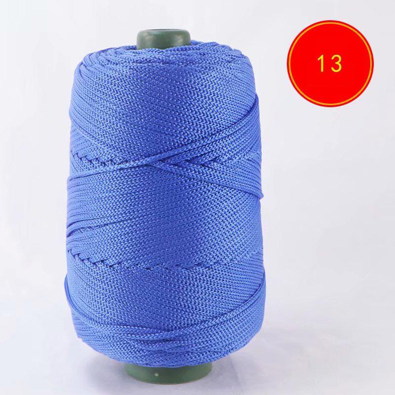 230 Grams Light Viscose Ice Rope 200M Summer Sun Hat Handwoven Diy Hook Cushion Hollow Bright Silk Medium Thick Wool Yarn Thread