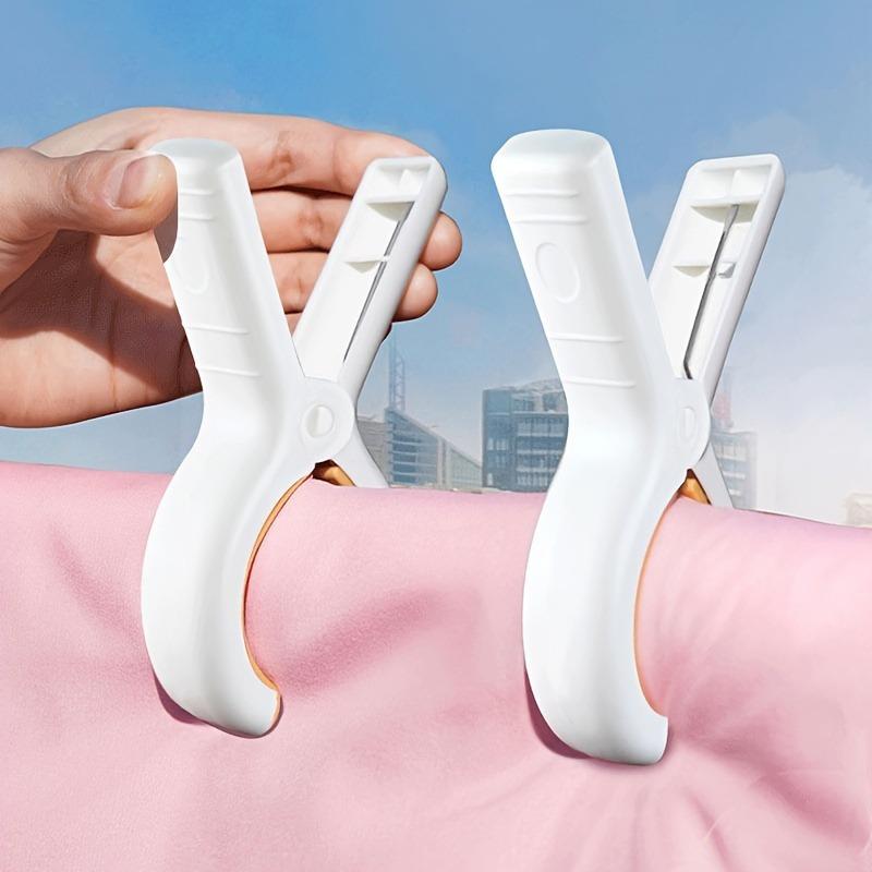Windproof Clothespins Anti-Slip Plastic Laundry Pegs for Clothes Quilts Bedding Multi Purpose Hanging Clips