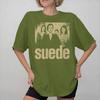 All Seasons Suede rock band  T Shirt For Unisex  Cotton Tee Shirt Short Sleeve Clothes