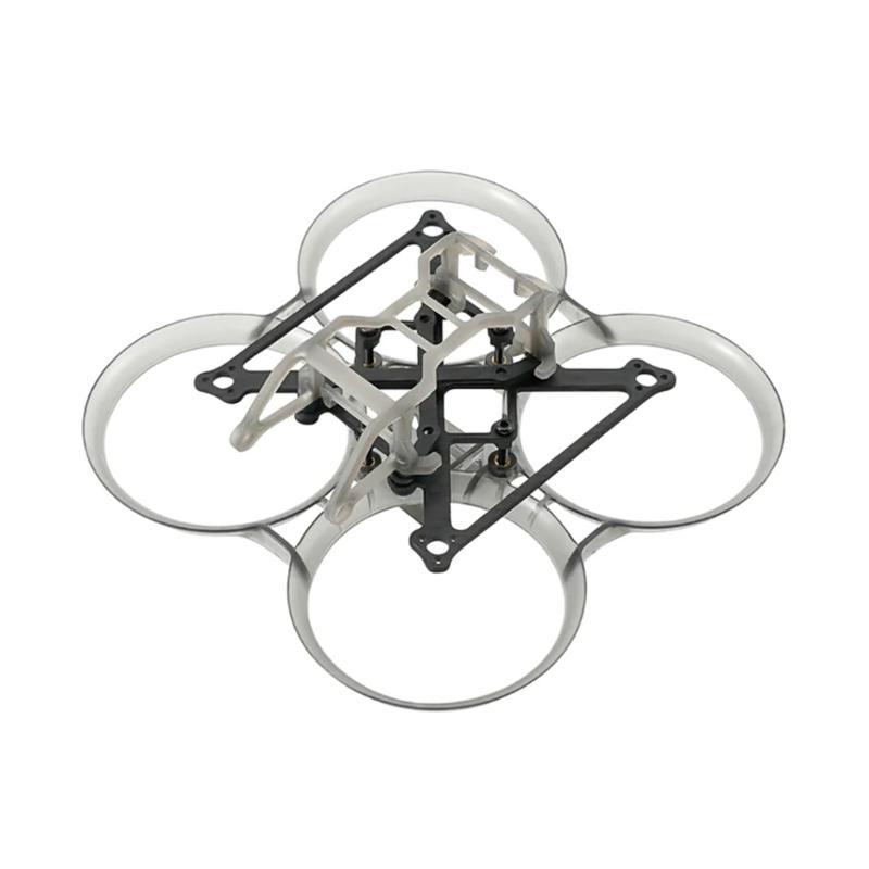 Air Brushless Whoop Frame Kit with Motor Fix Slot&Gaskets,  Light Weight, Lowered Profile, for DIY 90mm 1S Whoop Drones