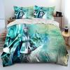 Final Fantasy Series Games Cartoon Bedding Set Printed Bed Set With Pillowcase Duvet Cover Soft Queen King Size Bedclothes Home