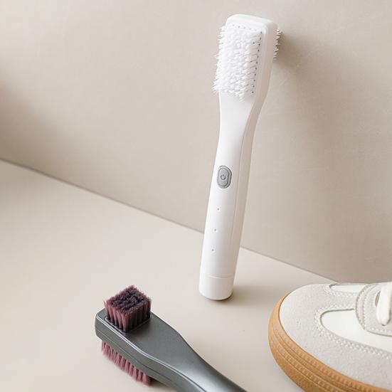 Electric Shoe Cleaning Brush Powerful Uppers Soles Laces Seams Rechargeable Cordless Multifunctional Cleaner Portable Shoe