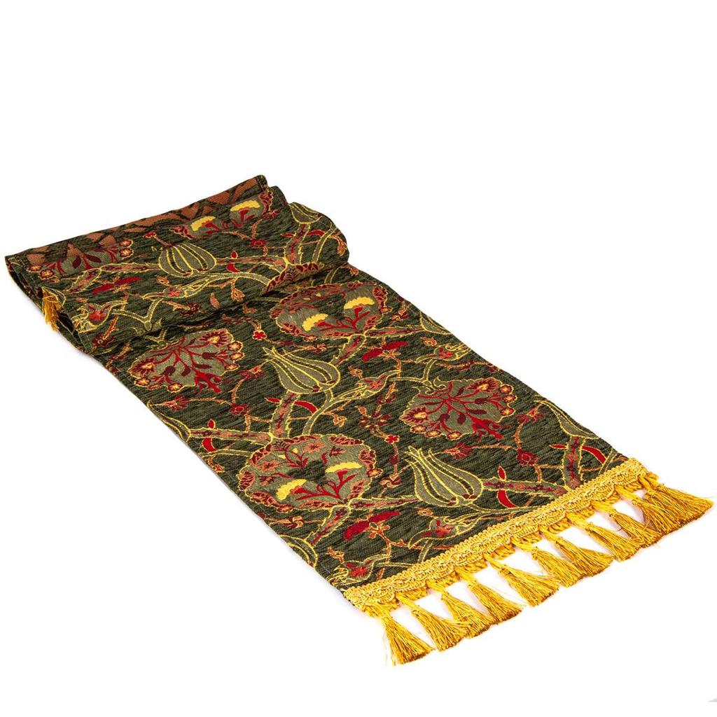 33x175 см скатерть с бахромой для домашнего офиса декор экзотический ...