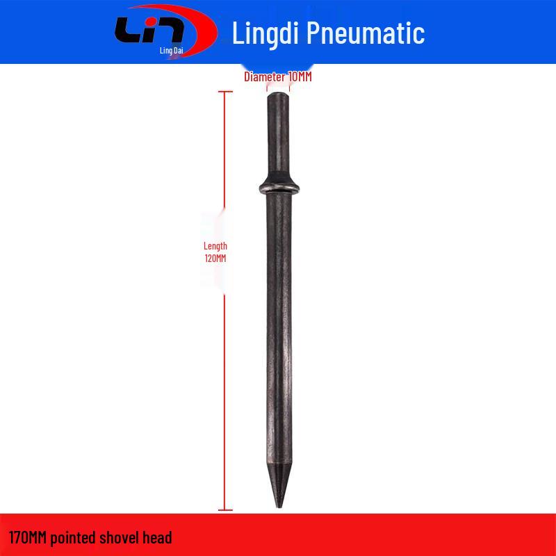 Universal Air Chisel: Includes Chisel Head, Hammer Spring, Semi-Hollow and Solid Flat Hammer Heads for Rivet Guns