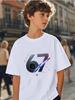 Kids 67 Themed Colorful Print TShirt Soft Cotton Fabric Breathable and Comfortable Ideal for Toddlers and Childrendf0223