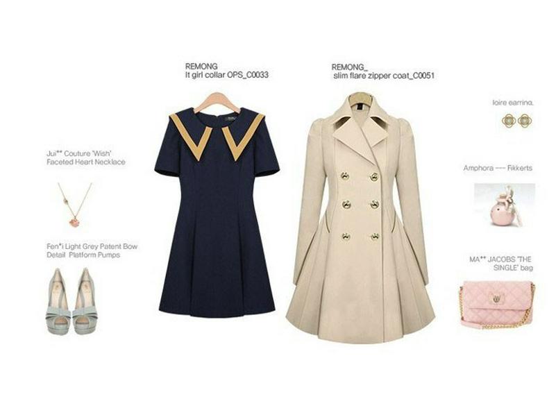 European & American Style Slim Fit Mid-Length Plus Size Women's Spring/Autumn Trench Coat