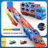 Folding Truck & Toy Car Race Track Set - Gift for Boys' Birthdays