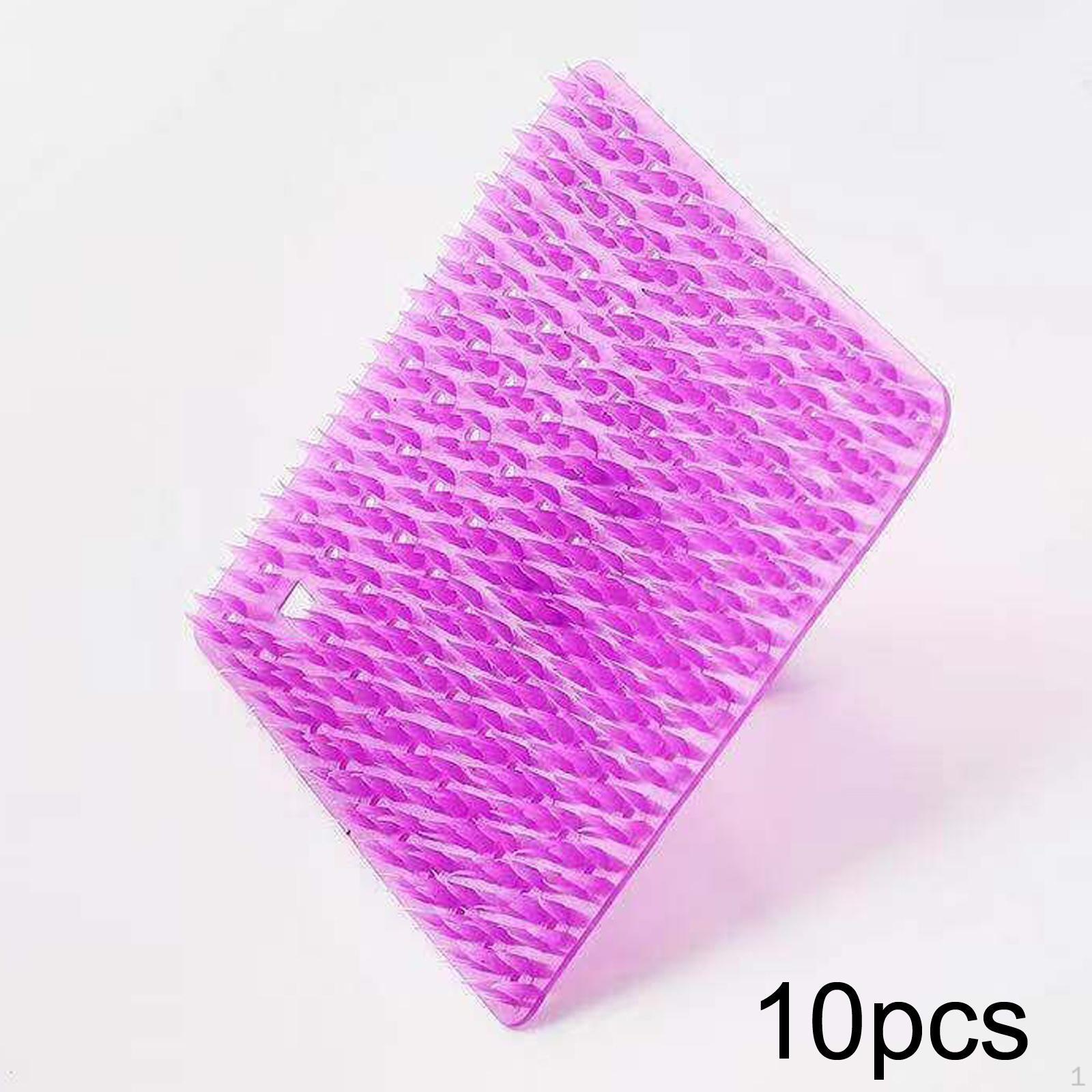 

Fruit and Vegetable Cleaning Brush Dish Scrubber Folding Durable Potato for Carrots фіолетовий