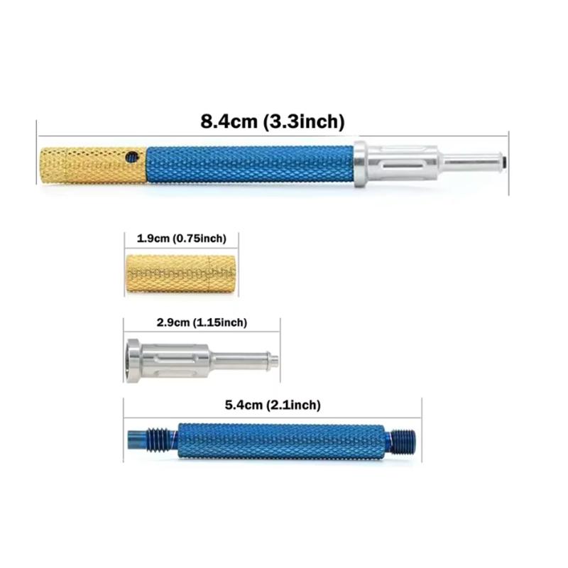 Capace universale de retenție pentru implanturi dentare, accesorii detașabile pentru inserție, locator de extracție, instrument de bază pentru materiale dentare