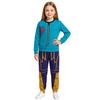 Hildren's Hooded Athletic Tracksuit Unisex Two-Piece Running Clothing Long Sleeve Pullover Hoodie Sweatshirt + Track Pants Set