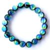 [GOLD STONE] Glow-in-the-dark Kerama Marine Firefly Glass Bracelet, 10mm, Kerama Islands, Okinawa, Inner Diameter: Approx. 16.5cm