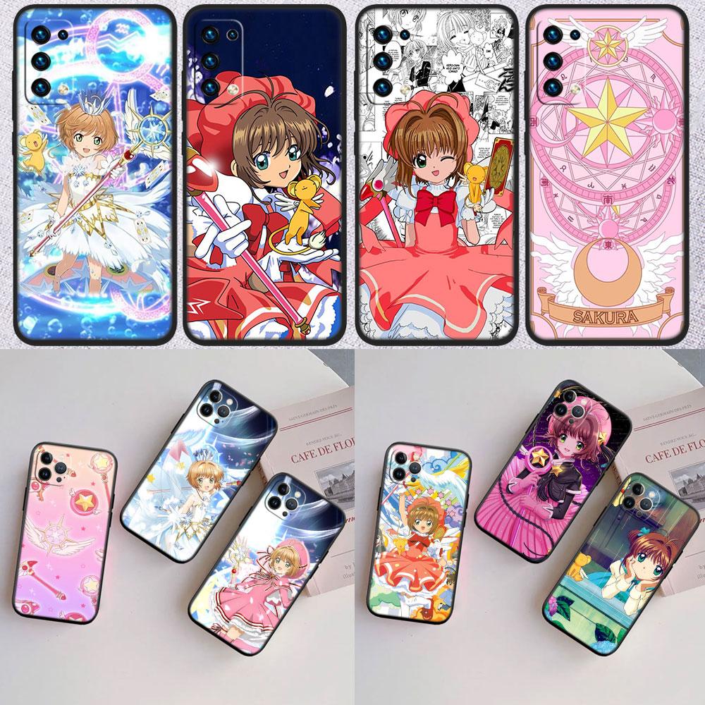 TR7 C-Cardcaptor S-Sakura Shell Phone Case for OPPO A40 A60 A80 A15 A16 A16K A12 A17 A17K A54 A54S A53 A53S A55 A56 A57 A98 F23